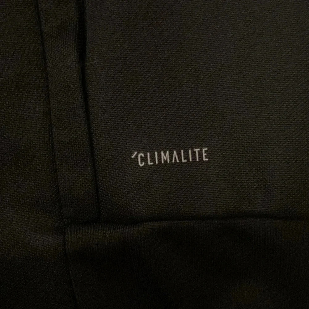 Adidas climate running jacket black men’s large - Picture 3 of 13